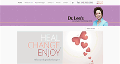Desktop Screenshot of drleesoonja.com